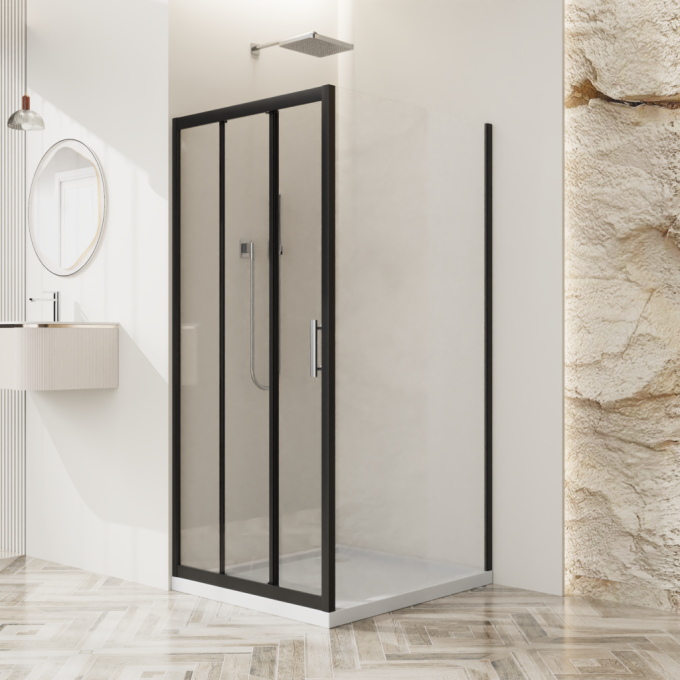 Душевой уголок BELBAGNO UNO-195-AHF-31-110/100-C-Cr
